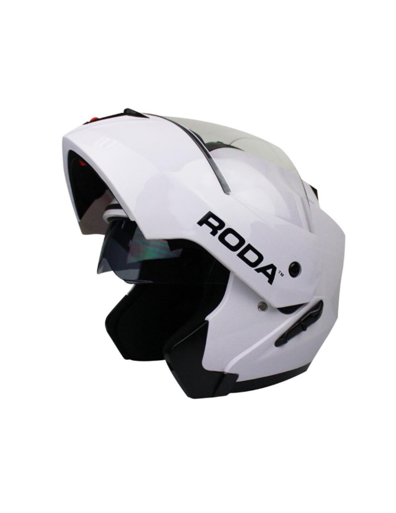 CASCO RODA REVENGE BLANCO G ABATIBLE