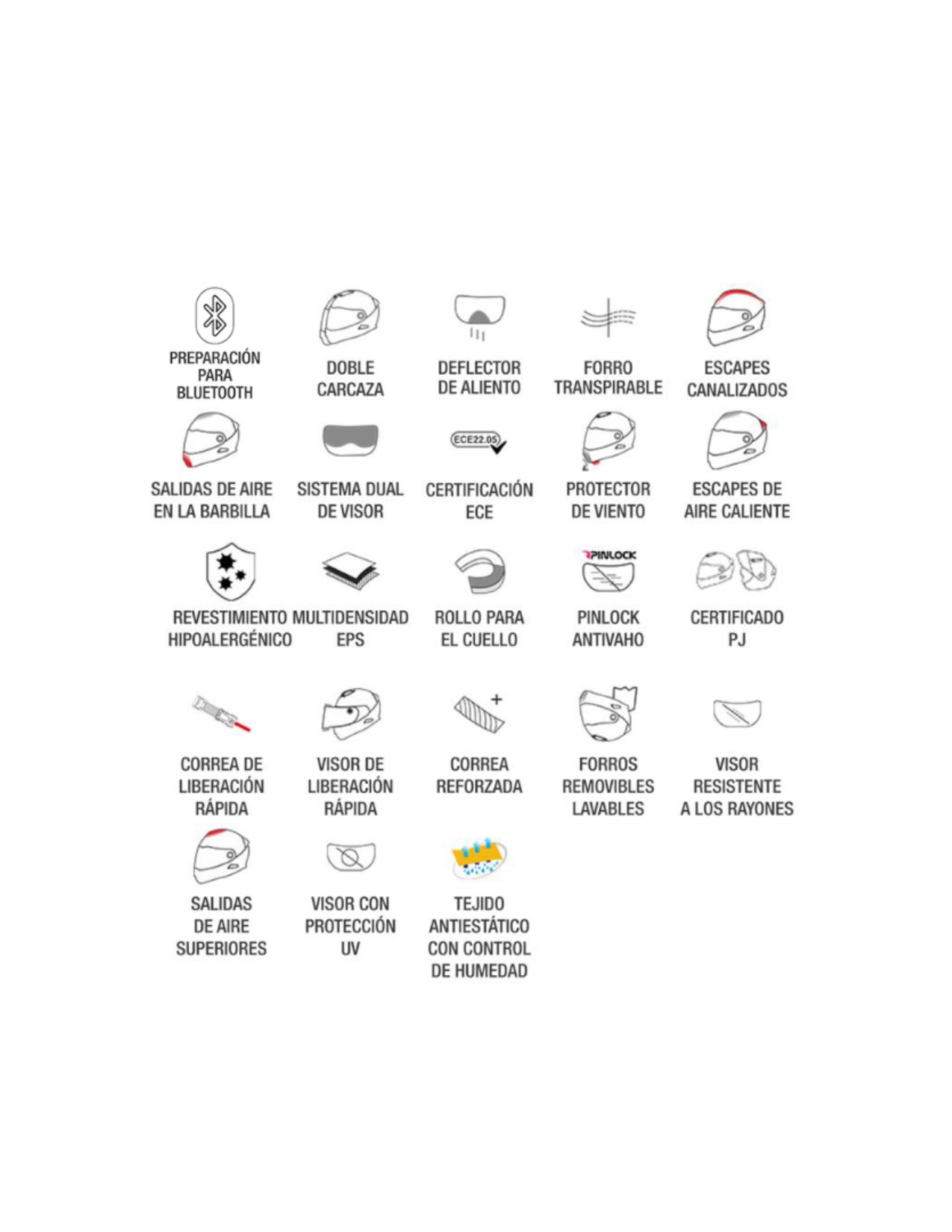 CASCO SMK GLIDE BASIC NEGRO/BLANCO MATE