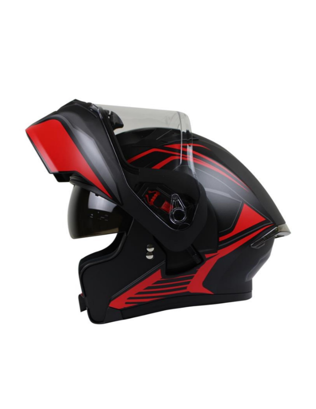 CASCO RODA RUSH ROJO MATE WODZ XL ABATIBLE SVS